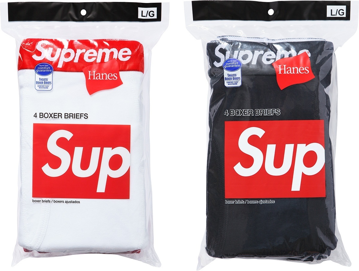 Supreme/Hanes® Boxer Briefs (4 Pack)